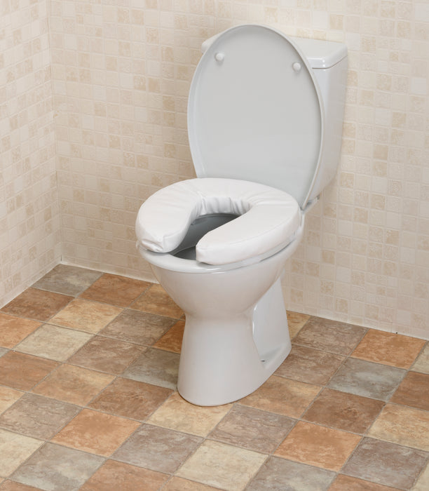 Soft Raised Toilet Seat - 50Mm/2In from Online Exclusive - Mobility 2 You.
