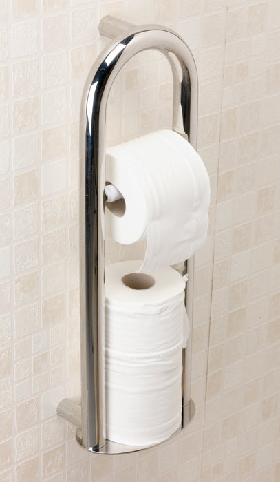 Spa Toilet Roll Holder + Integ Grab Rail from Online Exclusive - Mobility 2 You.