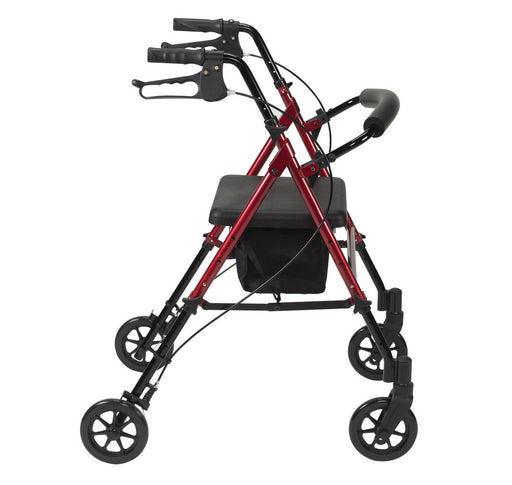 Seat Height Adjustable Four Wheel Rollator - Mobility2you - discount wholesale prices - from Drive Devilbiss Healthcare