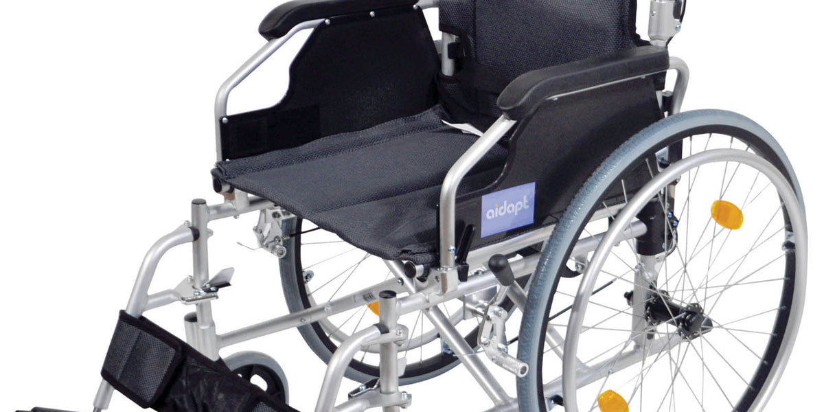 Aidapt Lightweight Aluminium Self Propelled Wheelchair — Mobility 2 You