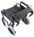 Deluxe Attendant Propelled Steel Transit Wheelchair from Aidapt - Mobility 2 You.