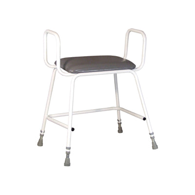 Bariatric Perching Stool With Arms