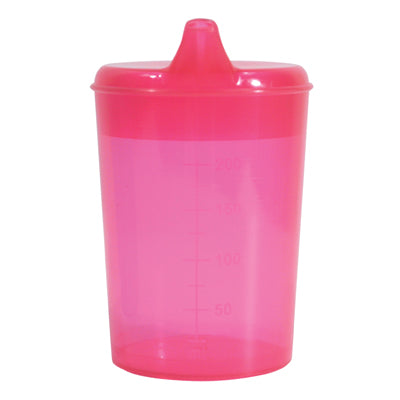 Drinking Cup Pink Dual Spouts from Aidapt - Mobility 2 You.