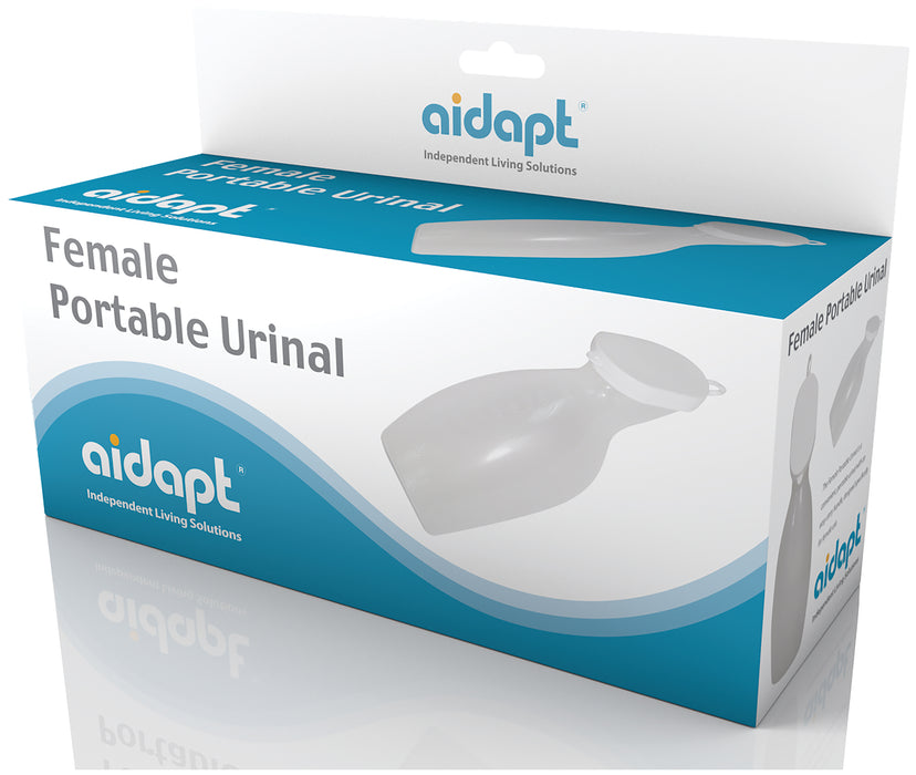 Female Urinal with Lid from Aidapt - Mobility 2 You.