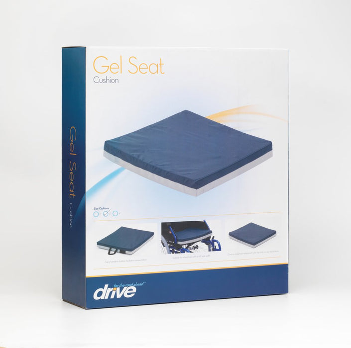 Gel Seat Cushion For 18" Chair - 2"/ 3"/ 4" from Drive DeVilbiss Healthcare - Mobility 2 You.