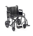 20" Sentra Hd Transit Wheelchair With Footrests In Black - Mobility2you - discount wholesale prices - from Drive DeVilbiss Healthcare