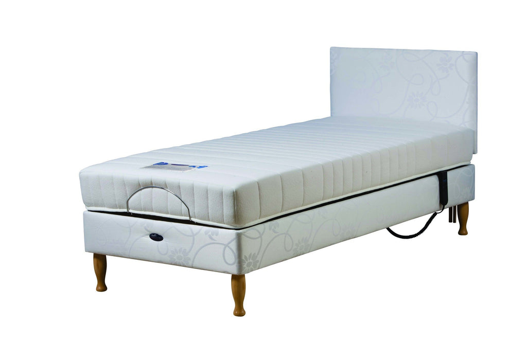 Casa Med Classic FS Bed with Side Rails and  Metal Mesh (Beech Finish) - Mobility2you - discount wholesale prices - from Drive DeVilbiss Healthcare