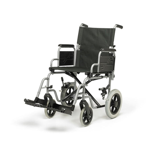 Whirl Transit Wheelchair - 16" Seat - Black Silver from Mobility2You - Great Prices on Disability Equipment at mobility2you.com