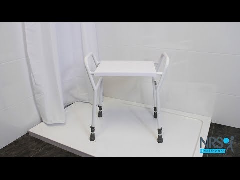 RIDDER Assistant Disability Aids Bathroom Aid FootStool Shower Bench Stool  Seat
