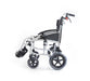 i-Lite Plus Aluminium Transit Wheelchair - Silver from Karma - Mobility 2 You.