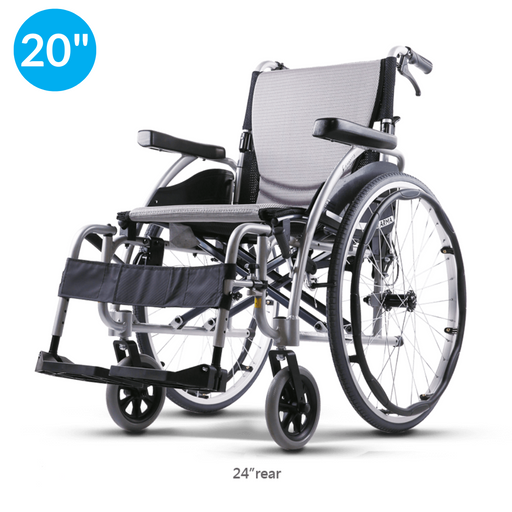 Ergo 115 Self Propel Wheelchair - 20" Seat from Karma - Mobility 2 You.