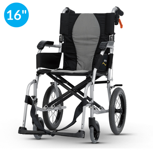 Ergo Lite 2 Transit Wheelchair - 16" Seat from Karma - Mobility 2 You.