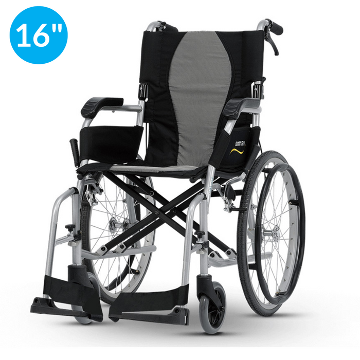 Ergo Lite 2 Self Propel Wheelchair - 16" Seat from Karma - Mobility 2 You.
