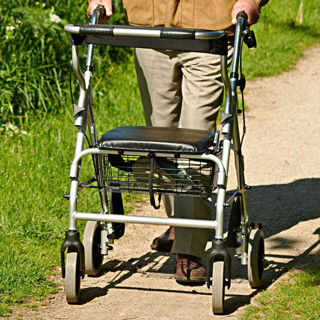 NRS 2 In 1 Rollator And Transit Chair from Online Exclusive - Mobility 2 You.
